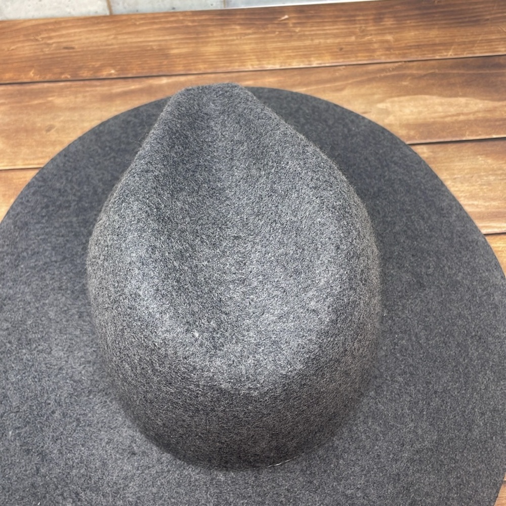 Olive & Pique Charcoal Gray Wool Hat BS5 - Picture 3 of 6